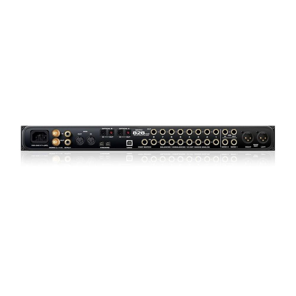 Motu 828 Mk3 Hybrid Computer Audio Interface - Image 4