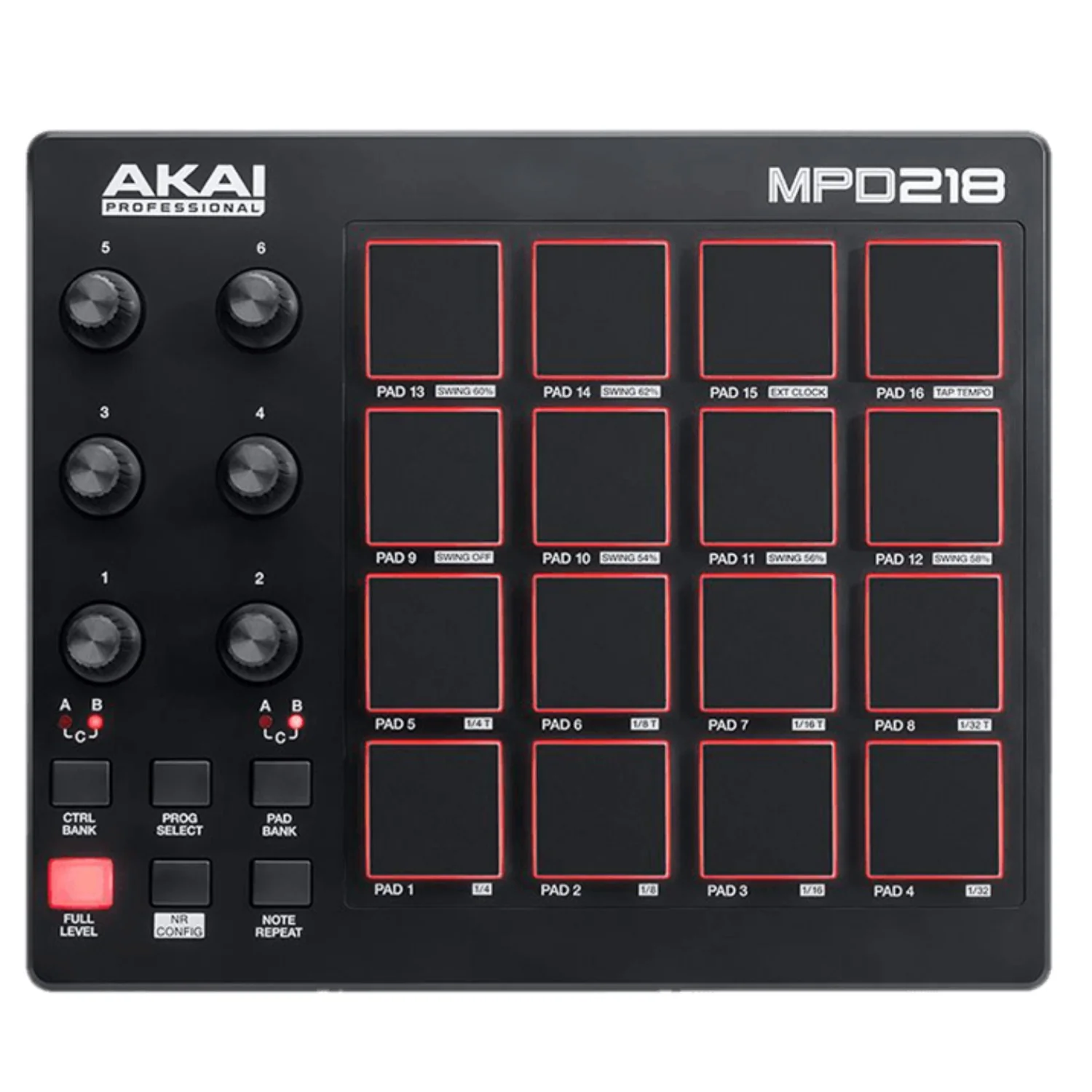 Akai MPD218 Feature-Packed, Highly Playable Pad Controller With MPC Beats Software Pack - Image 3