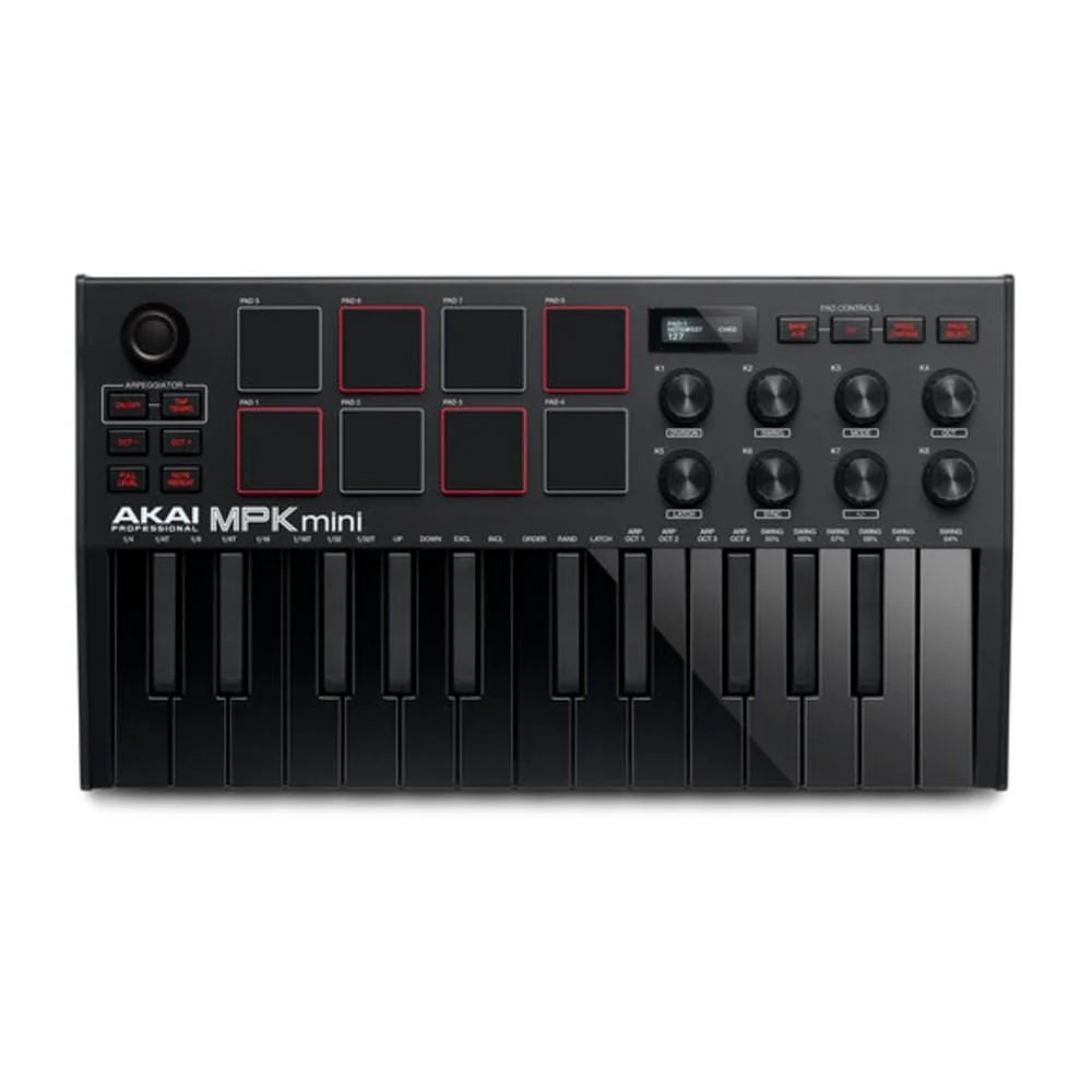 Akai MPK MINI MK3 Compact Midi Keyboard and Pad MIDI Controller - Open Box - Image 2