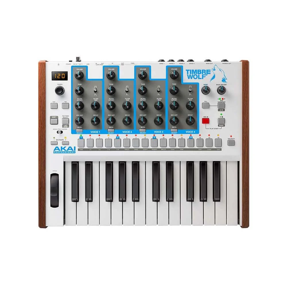 Akai Timbre Wolf Analog 4-voice Polyphonic Synthesizer - Open Box - Image 2
