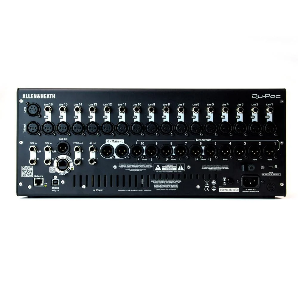 Allen & Heath QU Pac 32x32 USB Digital Mixer - Image 4