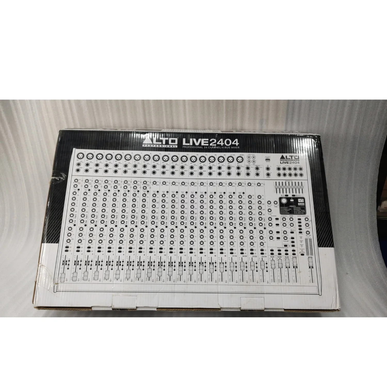 Alto Live 2404 Professional 24-Channel/4-Bus Mixer - Open Box - Image 13