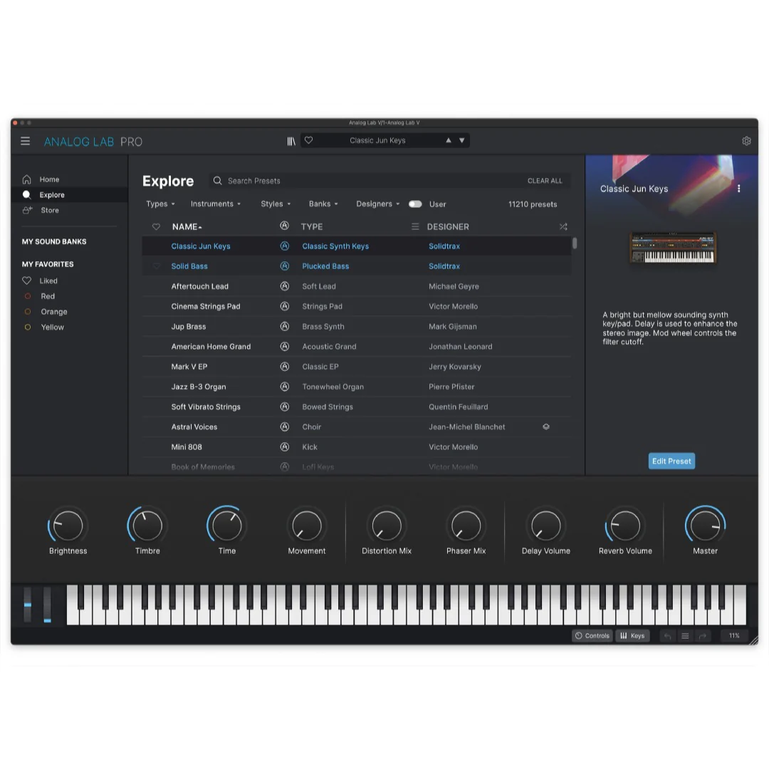 Arturia Analog Lab V Synthesizer Software Instrument – Professional Audio Software & Plugin - Image 4