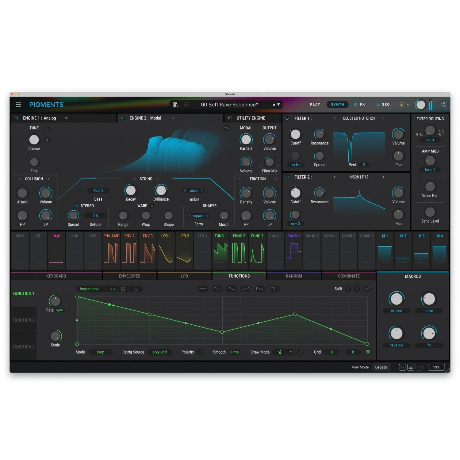 Arturia Pigments 6 Polychrome Software Synthesizer – Professional Audio Software & Plugin
