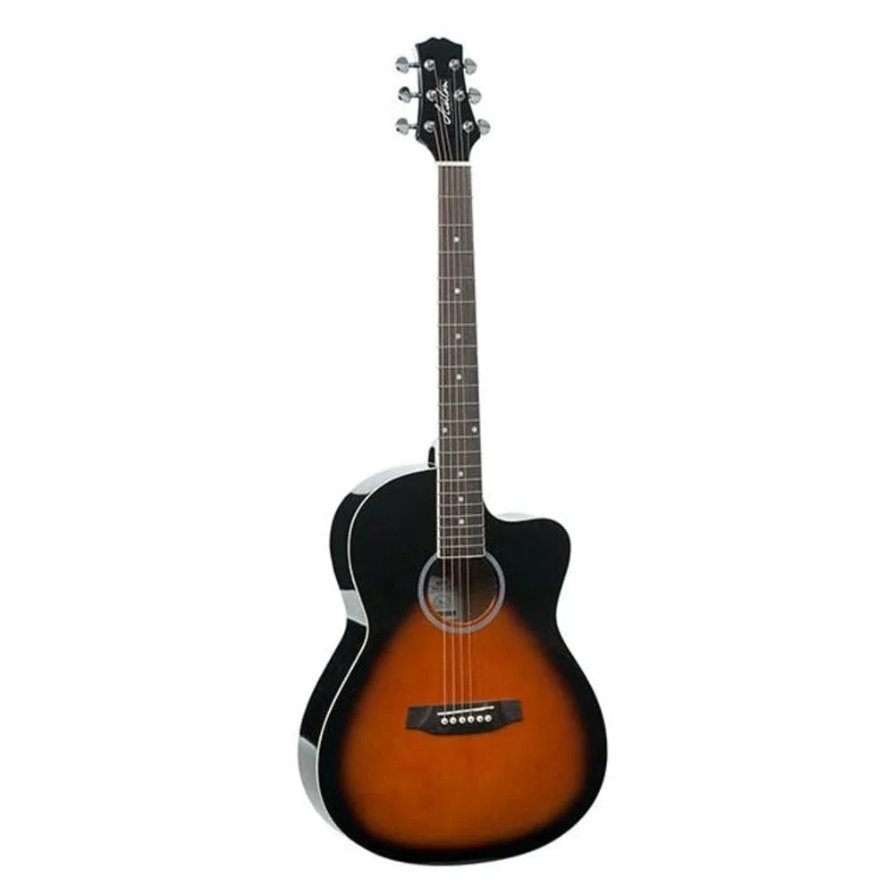 Ashton D10C 39-inch Cutaway Acoustic Guitar - Image 17
