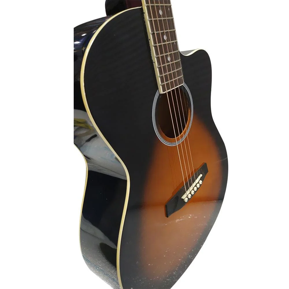 Ashton D10C 39-inch Cutaway Acoustic Guitar - Image 22