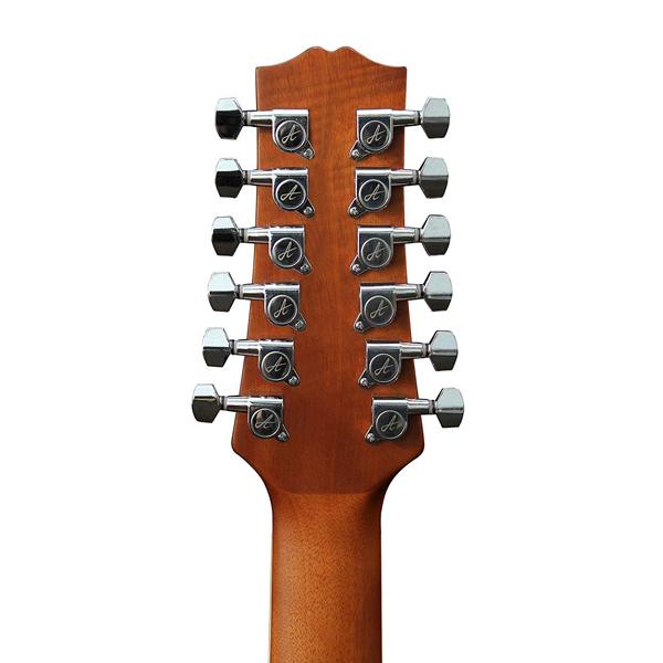 Ashton D25/12 12-String Dreadnought Acoustic Guitar - Natural Matte - Image 3