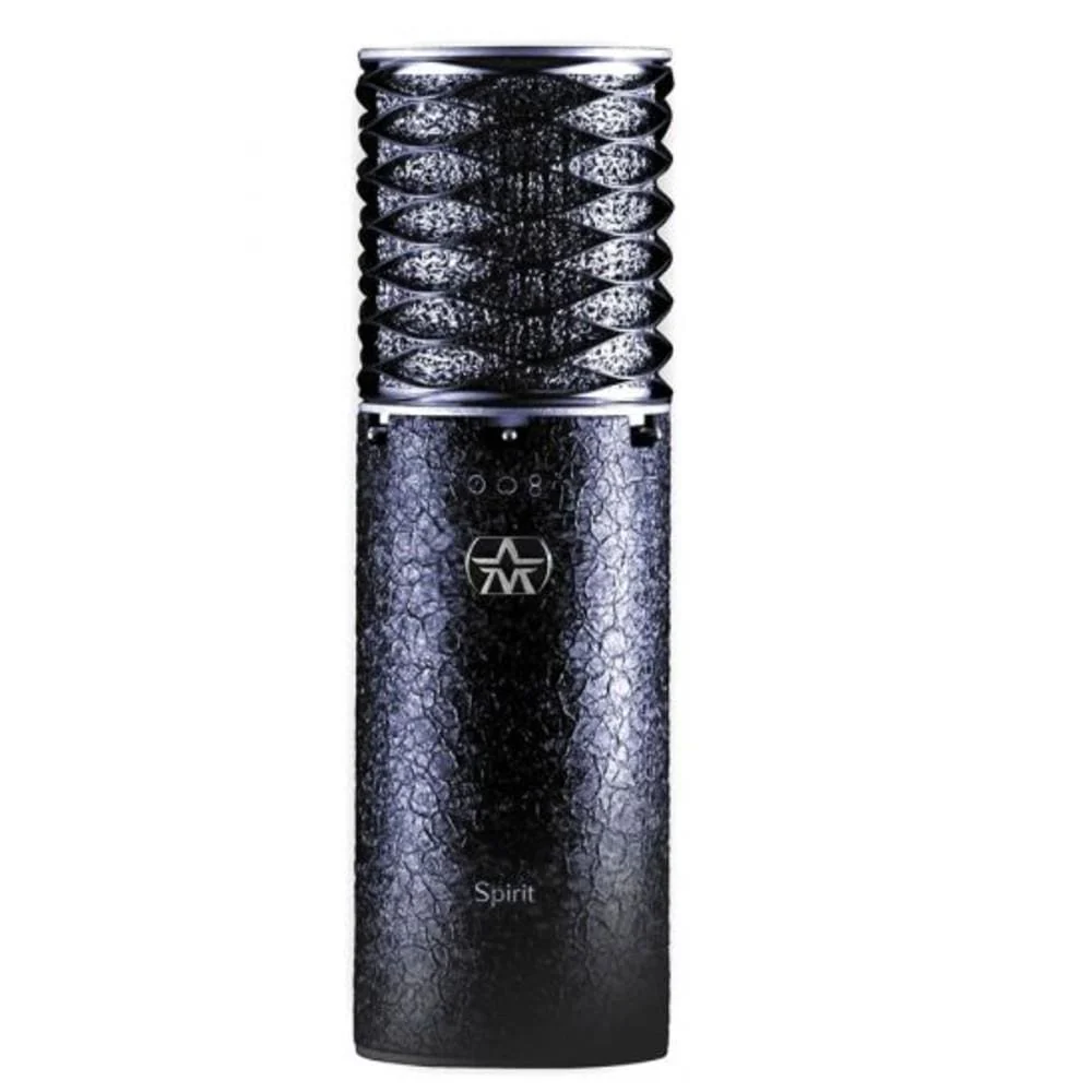 Aston Black Spirit Condenser Microphone Bundle With Swift Shield Pop Filter