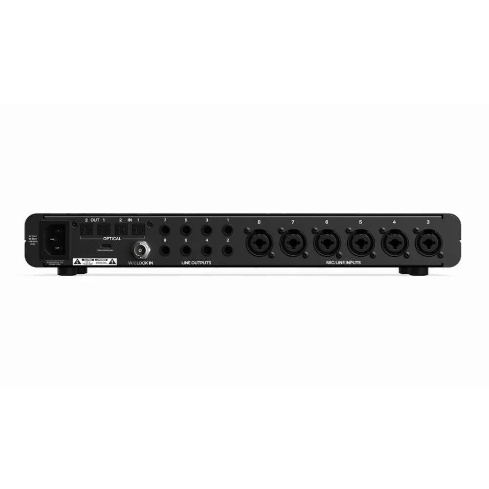Audient EVO SP8 8 Channel Smart Microphone Preamplifier with AD/DA - Image 2
