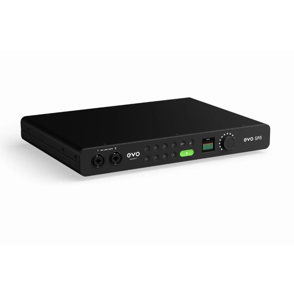 Audient EVO SP8 8 Channel Smart Microphone Preamplifier with AD/DA - Image 3