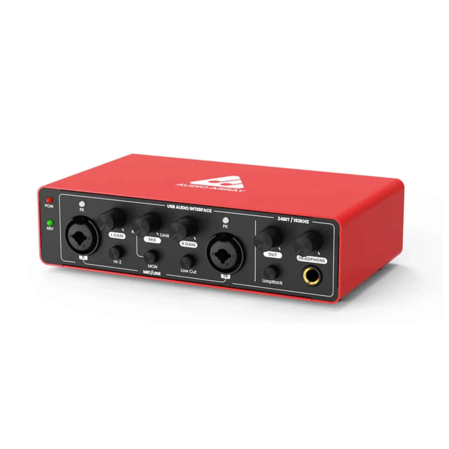 Audio Array AI-04 4 Channel Recording Studio Digital USB Audio Interface - Image 5