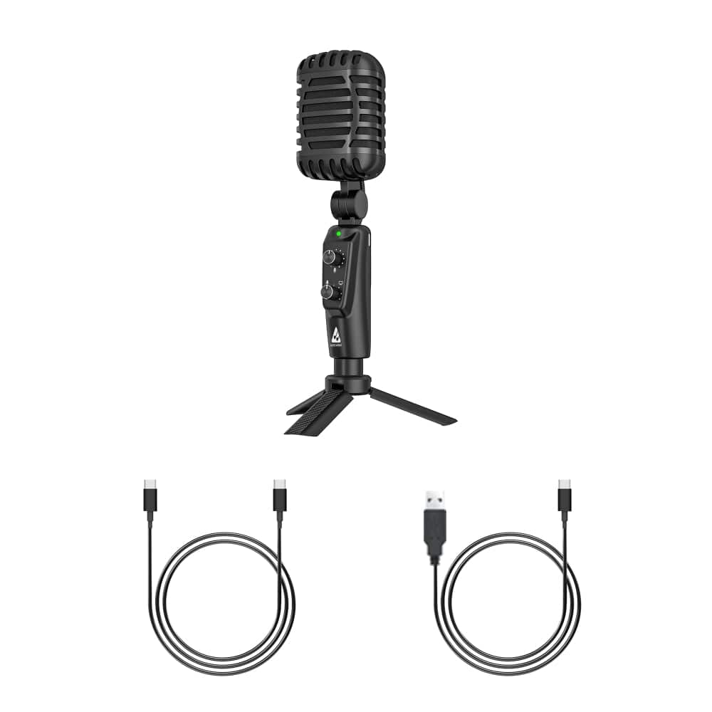 Audio Array AM-C24 USB Plug & Play Retro Microphone Kit
