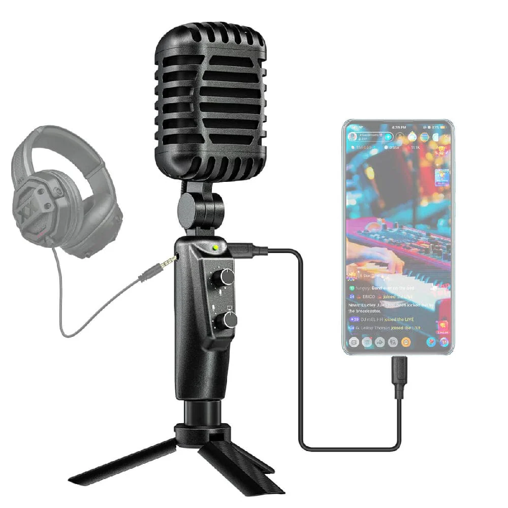Audio Array AM-C24 USB Plug & Play Retro Microphone Kit - Image 2