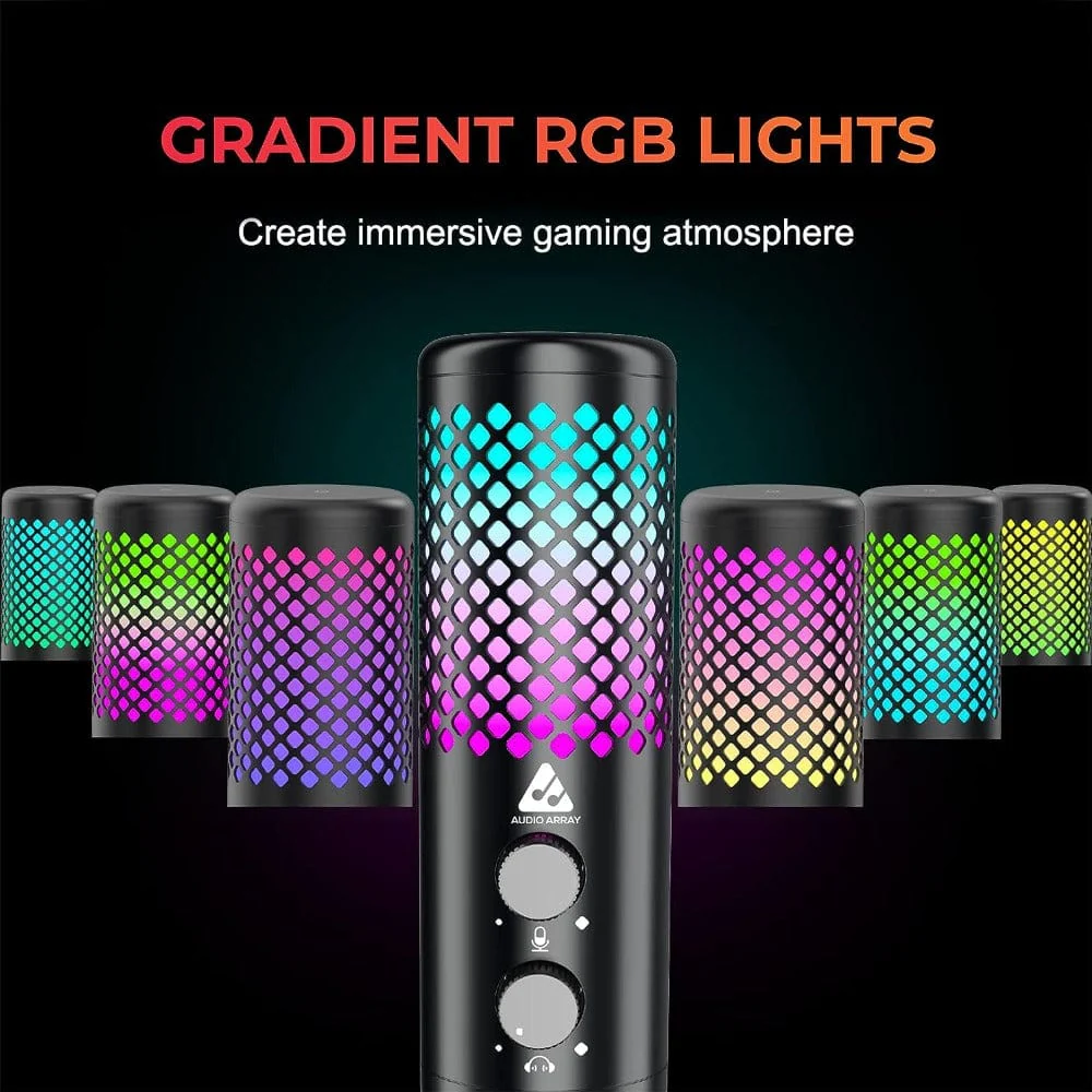 Audio Array AM-C30 RGB Light Gaming Tripod Stand - Image 2