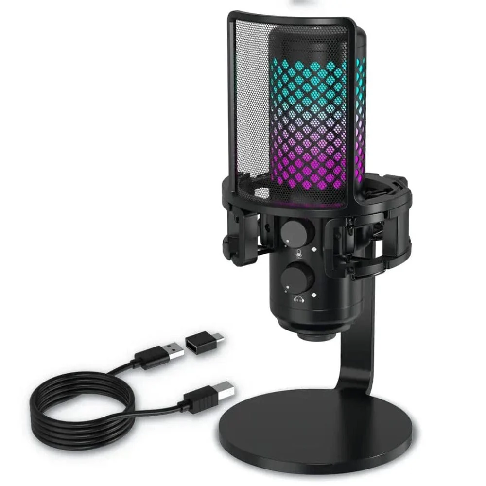 Audio Array AM-C31 Gaming RGB USB Condenser Microphone