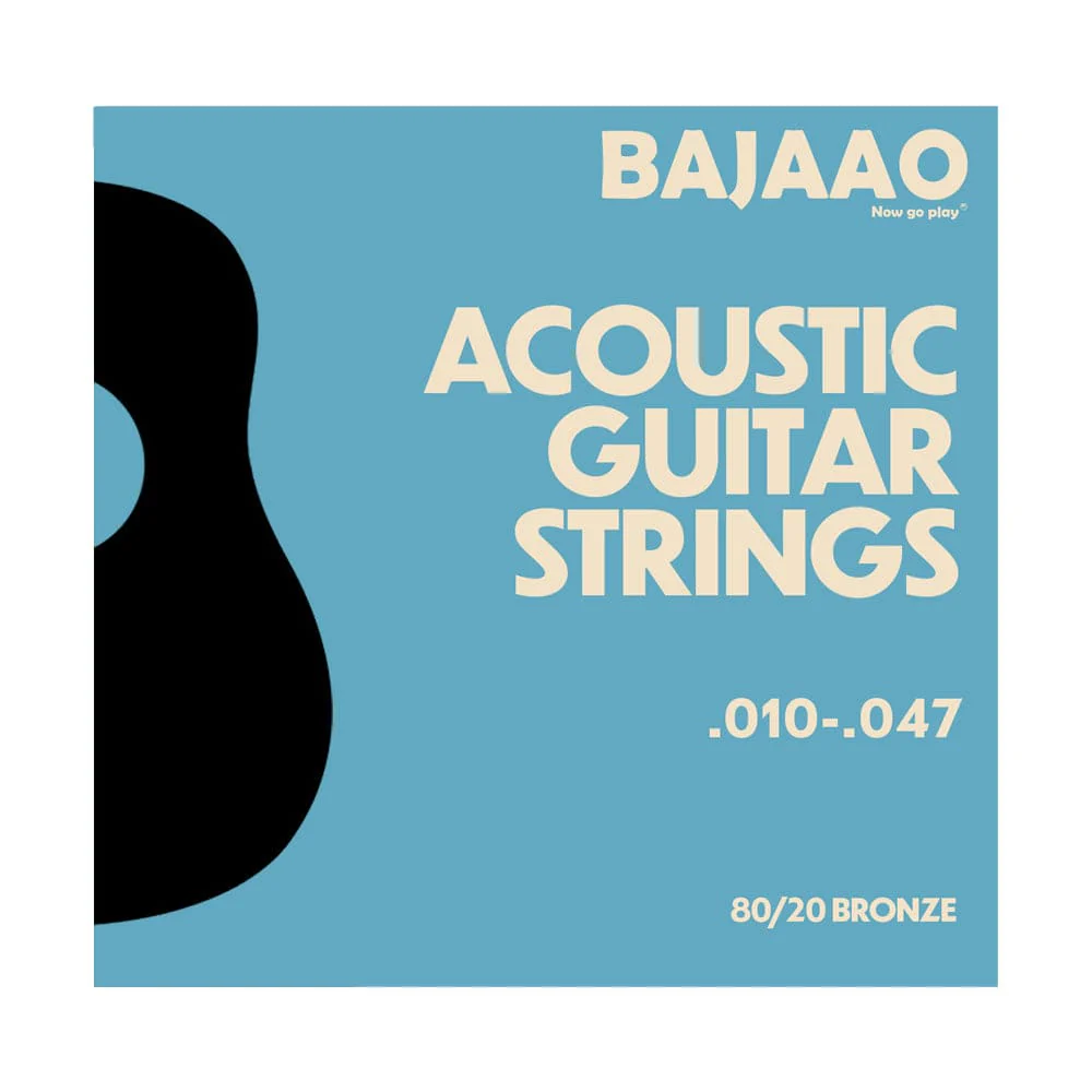 Bajaao 80/20 Bronze Acoustic Guitar String Set