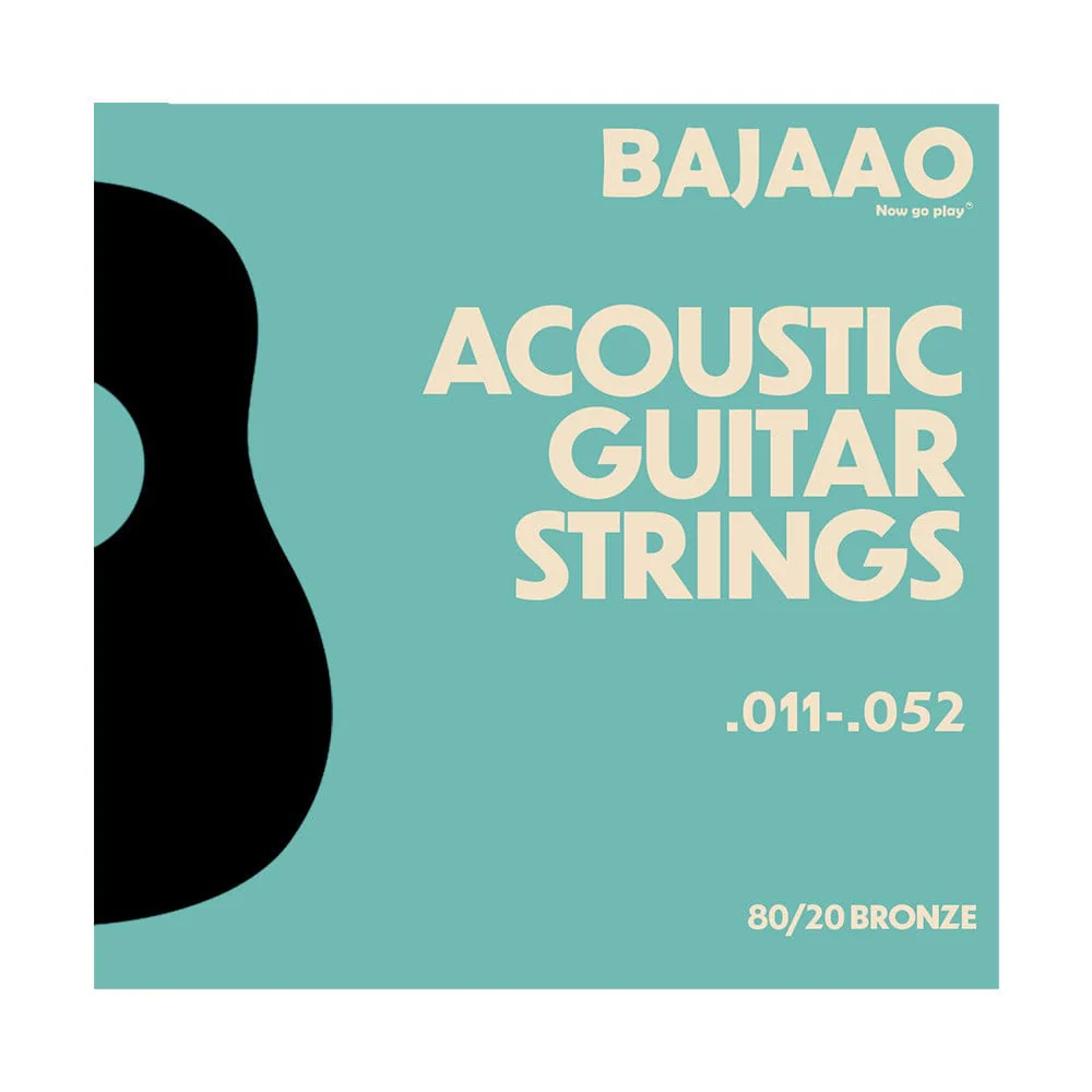 Bajaao 80/20 Bronze Acoustic Guitar String Set - Image 2
