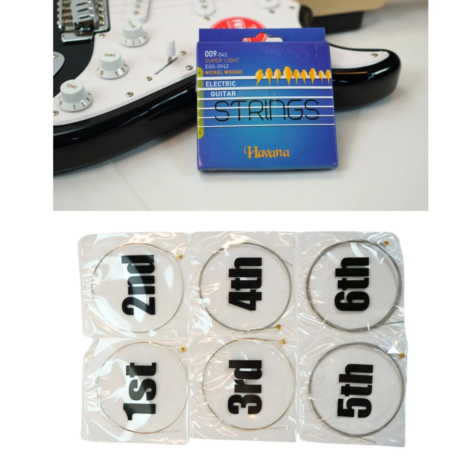Bajaao Nickel Wound Electric Guitar String Set - Image 6