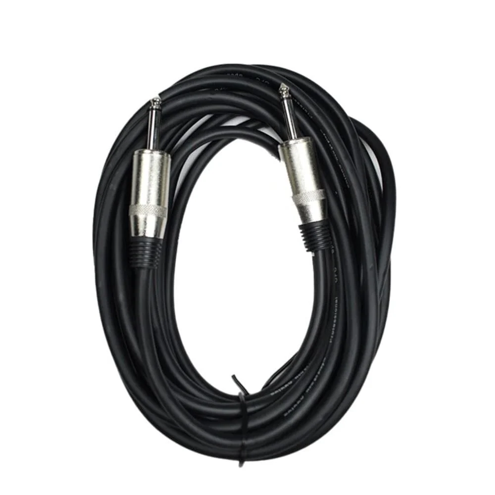 Bajaao TS to TS Mono Unbalanced Instrument / Speaker Cable - Black - Image 5