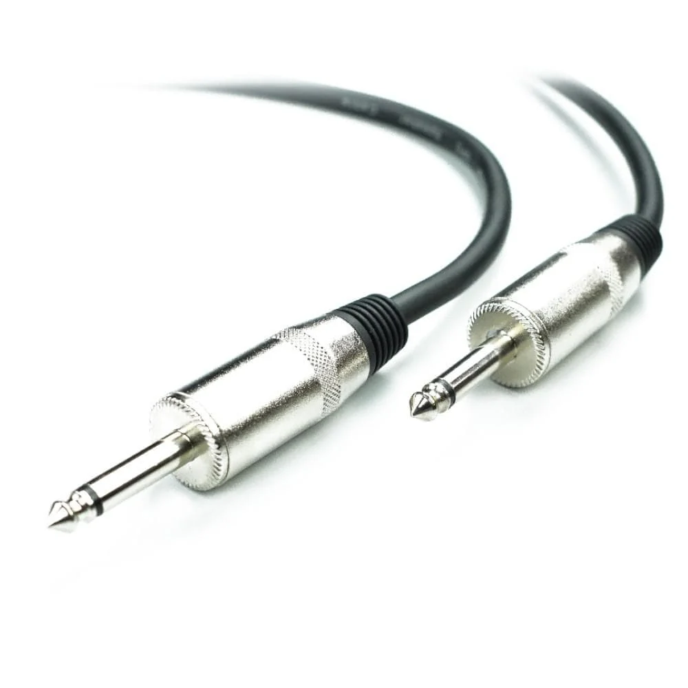 Bajaao TS to TS Mono Unbalanced Instrument / Speaker Cable - Black - Image 6