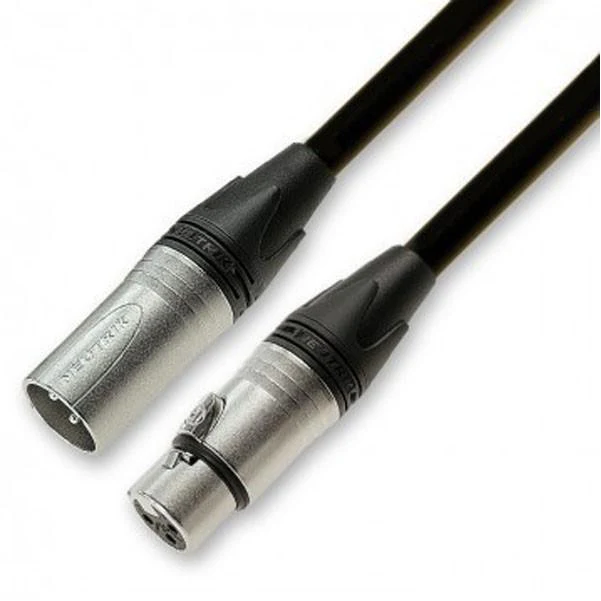 Bajaao XLR-XLR 1 Meter Microphone Cable With Neutrik Connectors