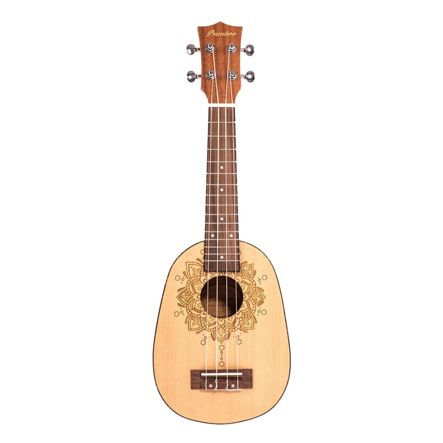 Bamboo New Generation Earth Line Series Soprano Ukulele with Gig Bag