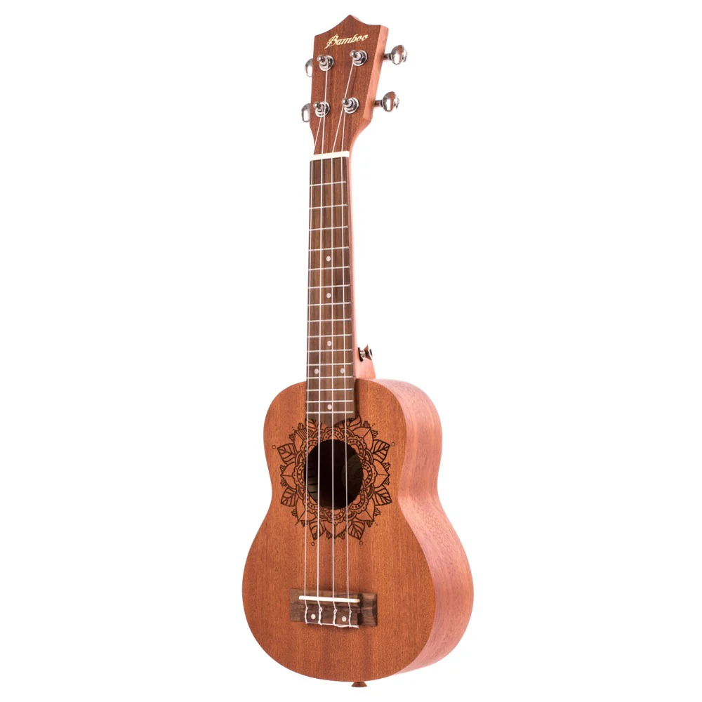 Bamboo New Generation Earth Line Series Soprano Ukulele with Gig Bag - Image 6