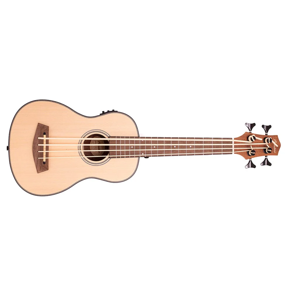 Bamboo Special Edition Series Hybrid Line Solid Spruce Top U-Bass with EQ and Gig Bag - Image 2