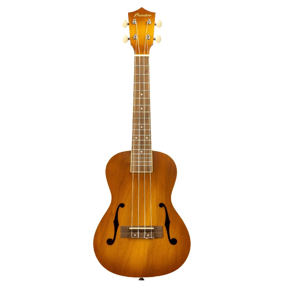 Bamboo Special Edition Series Violin Line Concert Ukulele with Gig Bag - Image 6