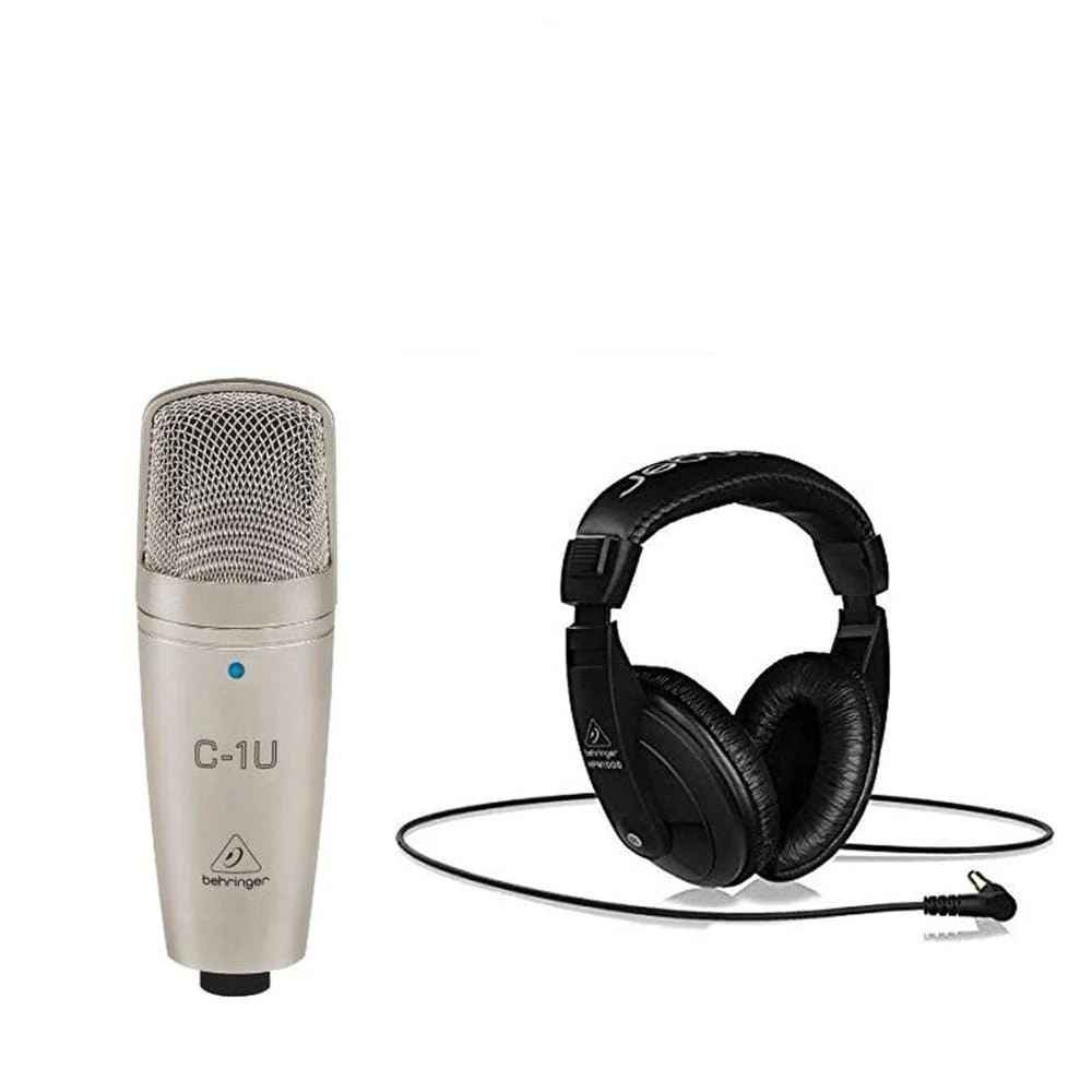 Behringer Home Creation Bundle with C1U Microphone & HPM-1000 Headphones