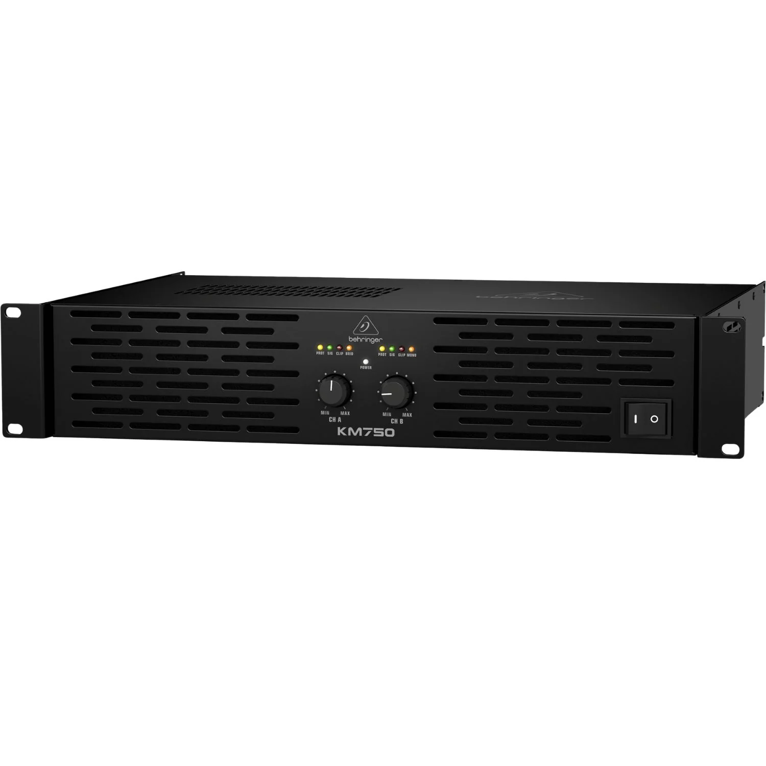 Behringer KM750 Professional Stereo Power Amplifier - Image 3