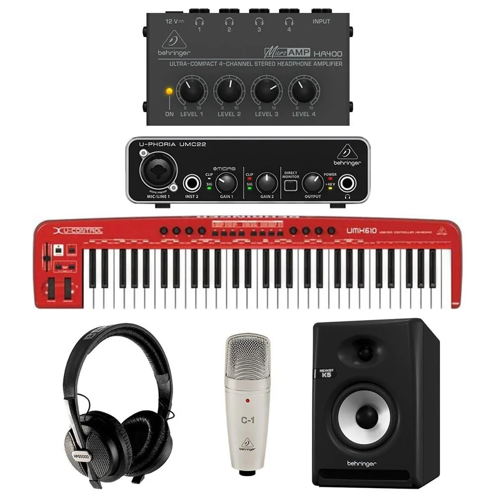 Behringer Music Production Starter 3 Bundle