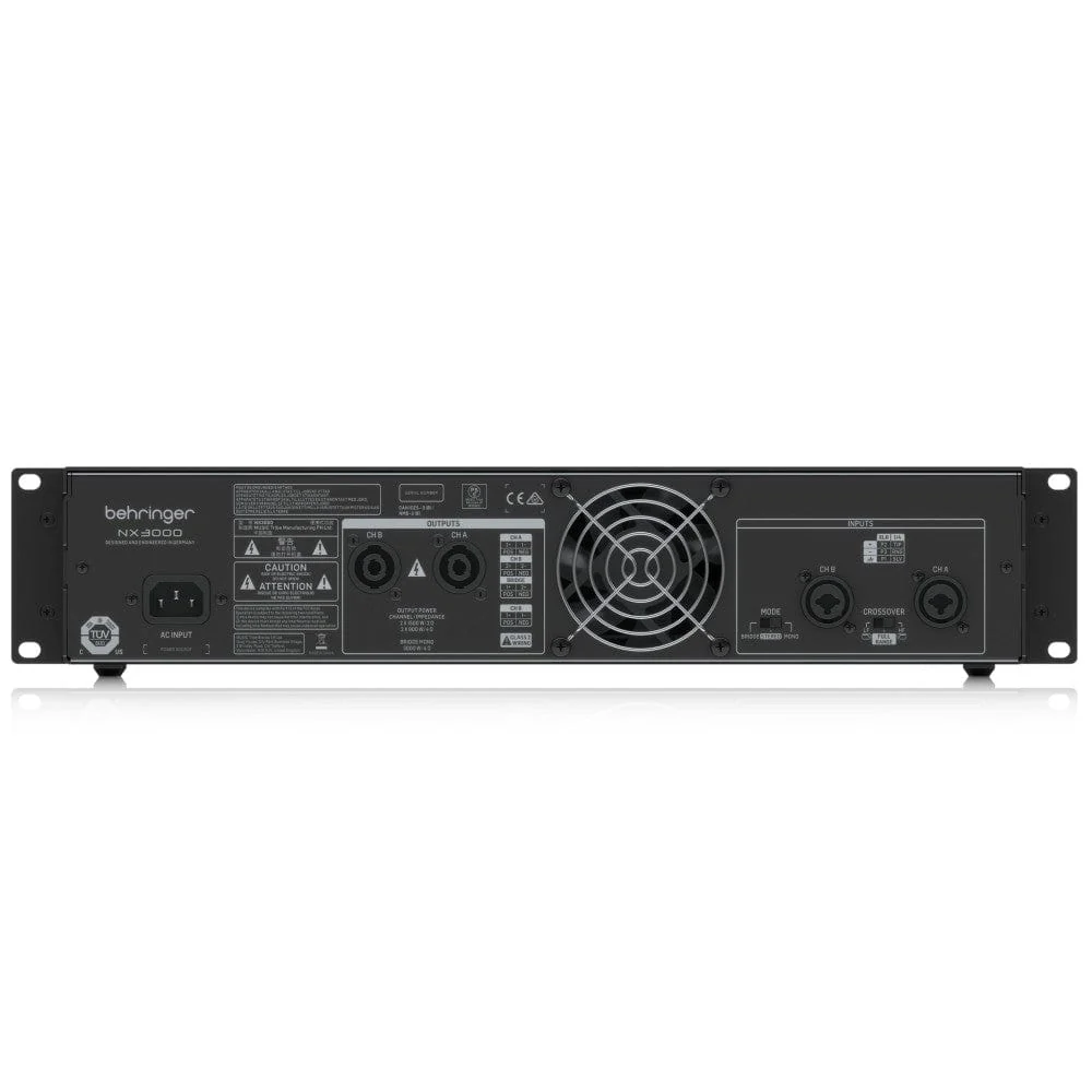 Behringer NX3000 Portable Power Amplifier - Image 4