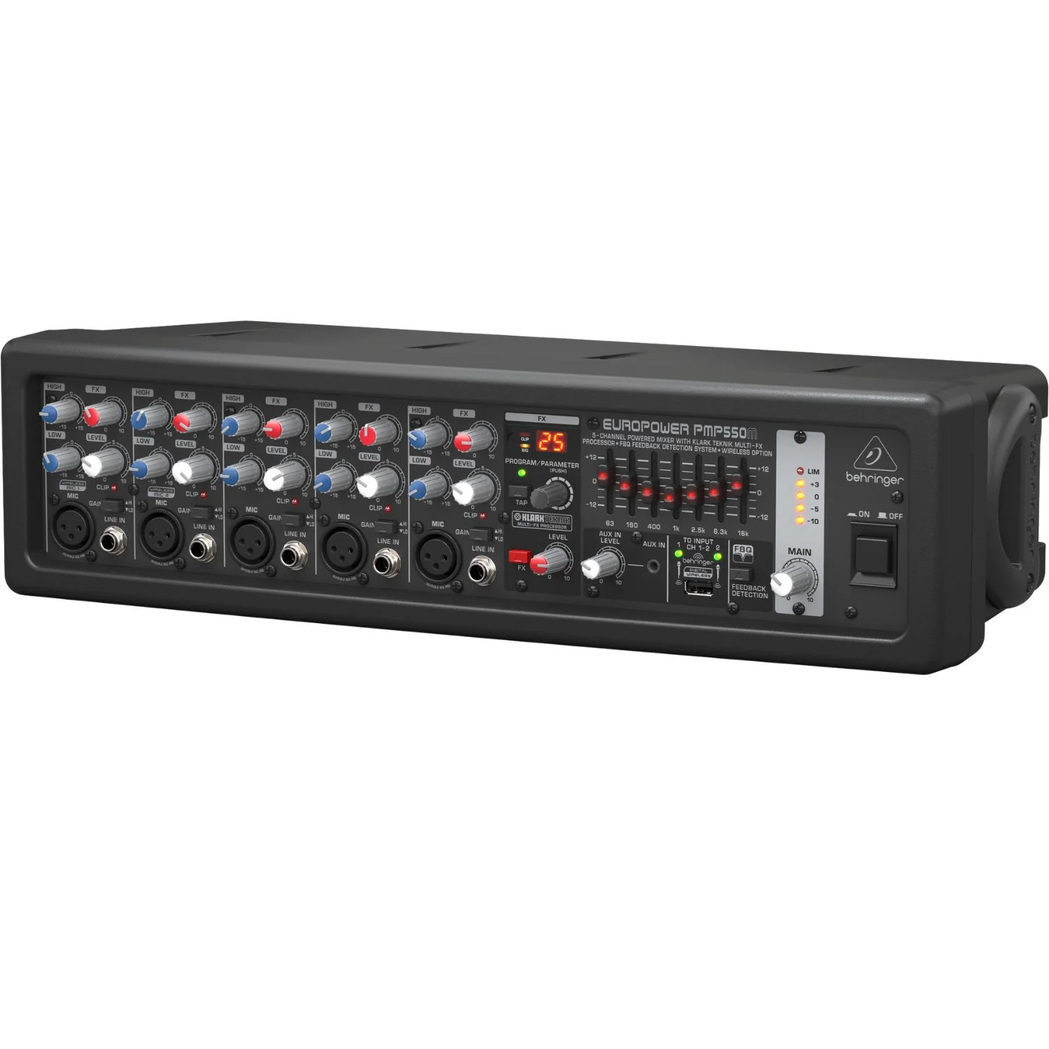 Behringer PMP550M Powered Mixer - Image 4