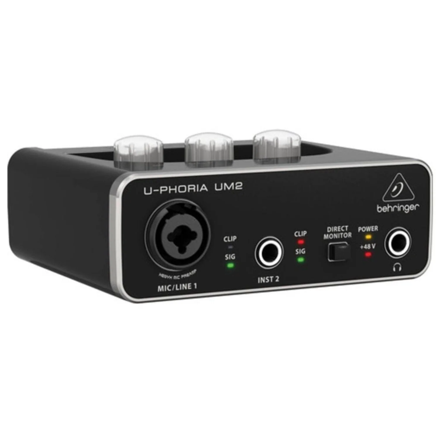 Behringer U-PHORIA STUDIO Recording Podcasting Bundle with Audio Interface, Microphone & Headphones - Image 3