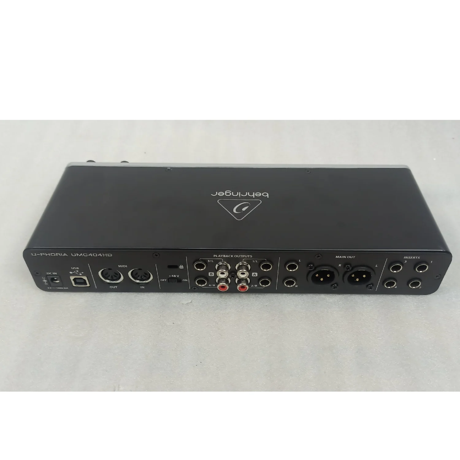 Behringer U-PHORIA UMC 404HD 24-Bit USB Audio Midi Interface - Open Box - Image 4