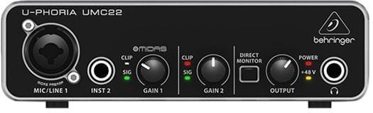 Behringer UMC22 Audio Interface - Open Box - Image 5