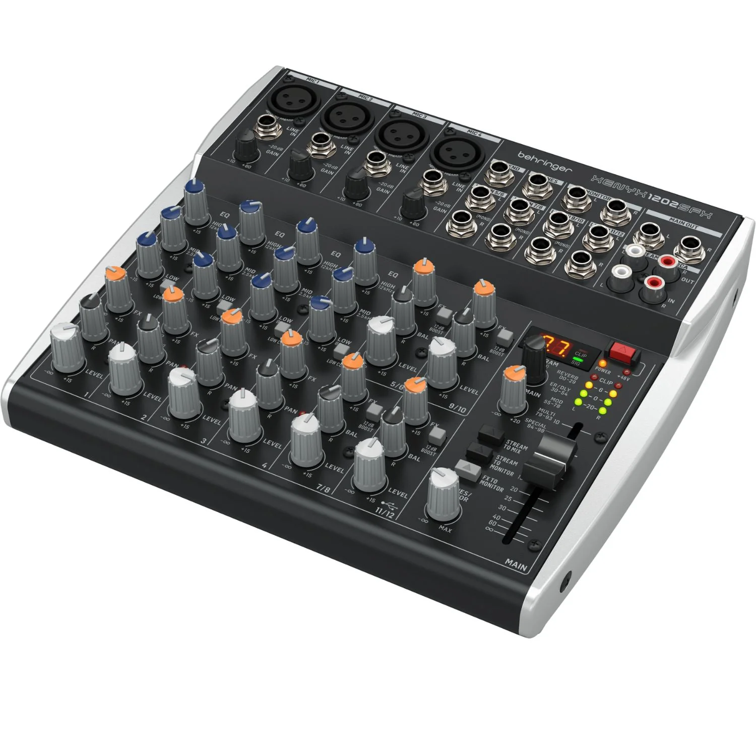 Behringer Xenyx 1202SFX Premium 12-Input Analog Mixer - Image 4