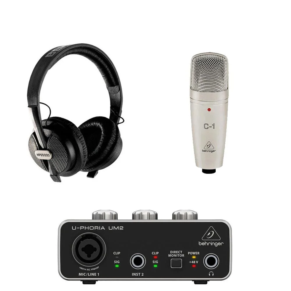 Behringer Youtube Podcast Package 1 Bundle