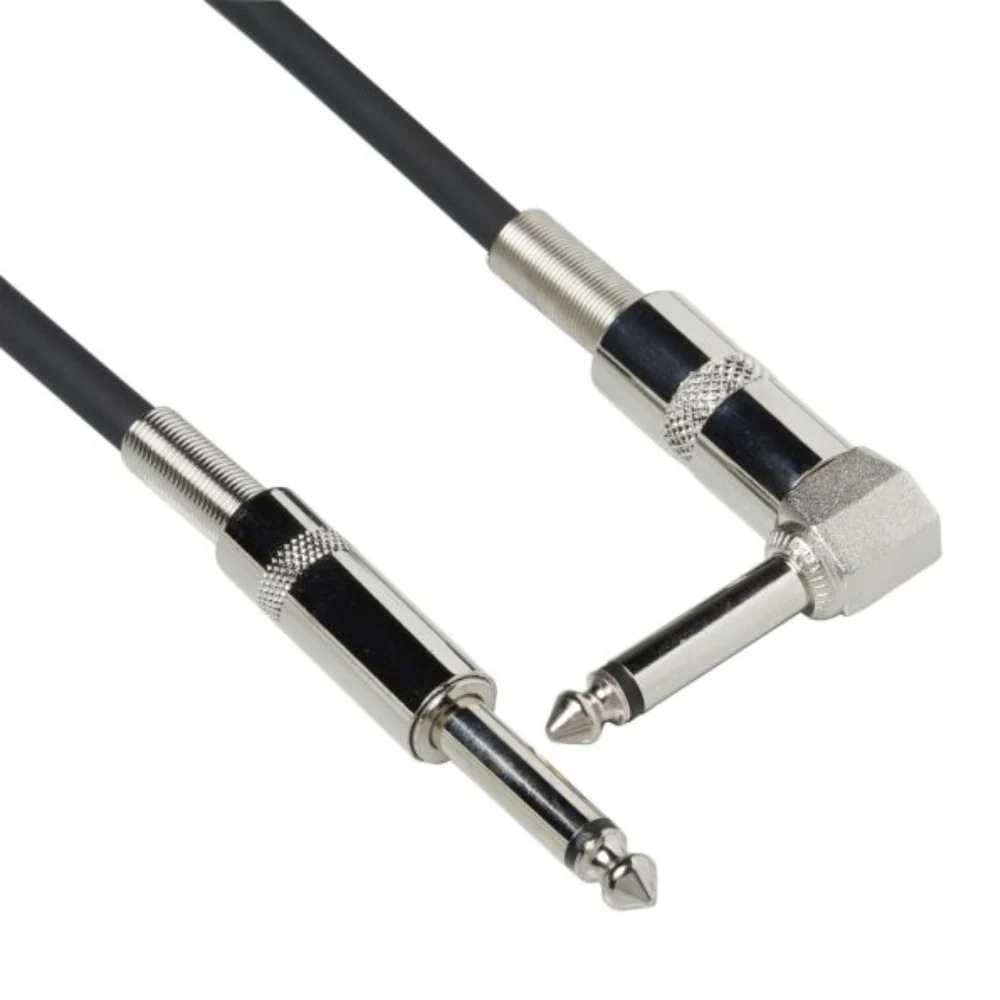 Bespeco 90 Degree Jack Mono-L Instrument Cable - Image 4