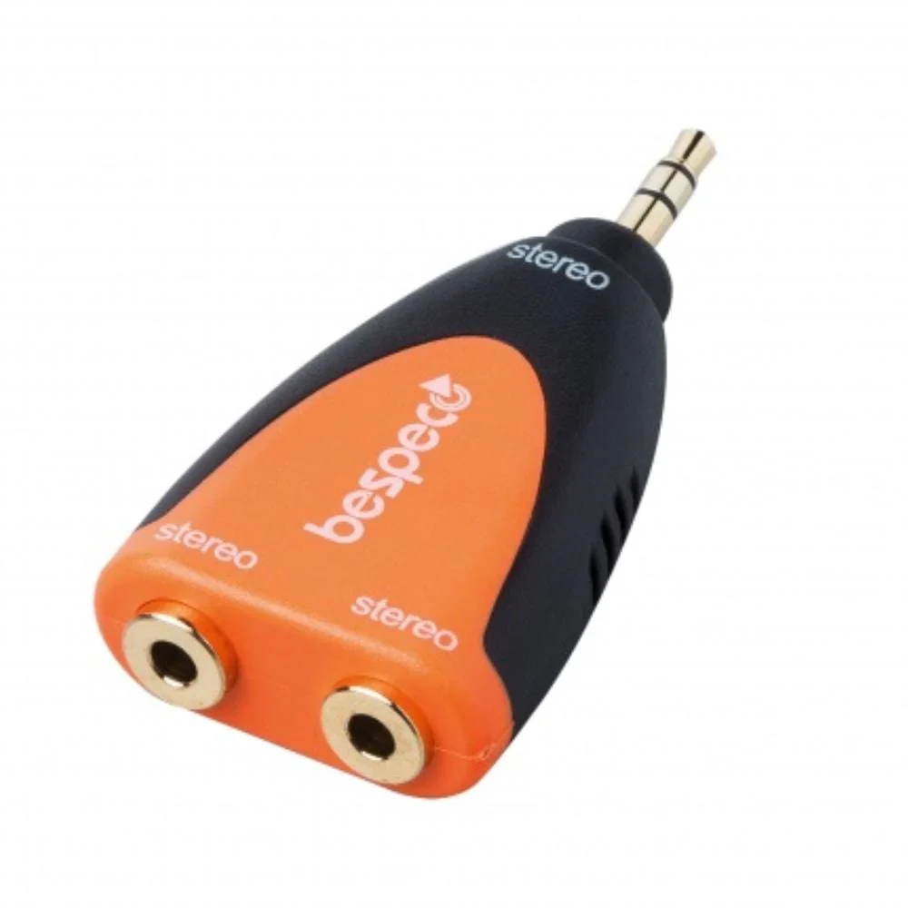 Bespeco SLAD225 Stereo Jack 3.5mm to 2x3.5mm Jack Adapter - Image 3
