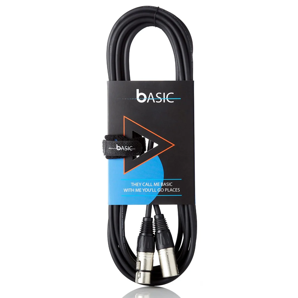 Bespeco XLR3P F/XLR 3P M Microphone Cable - Image 3