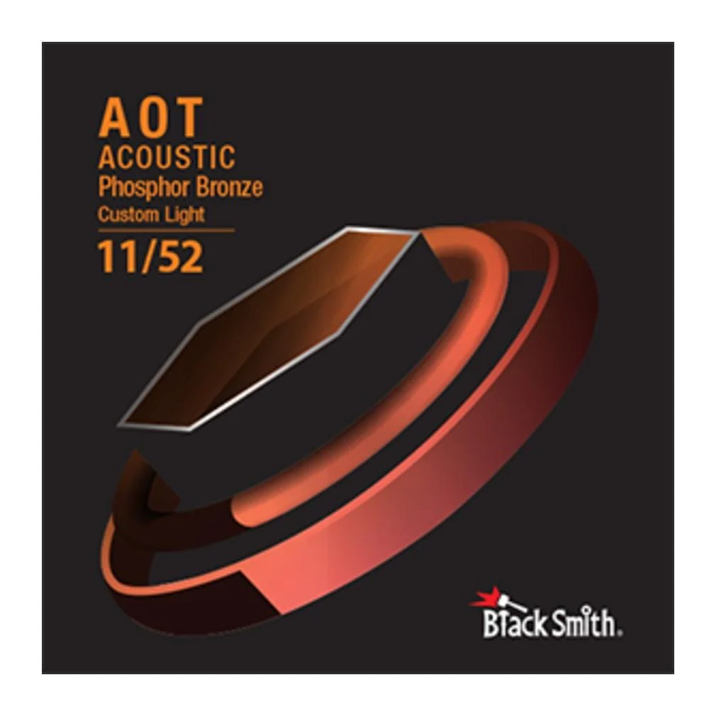 Black Smith Nano Coated Phosphor Bronze Acoustic Guitar Strings - Image 3