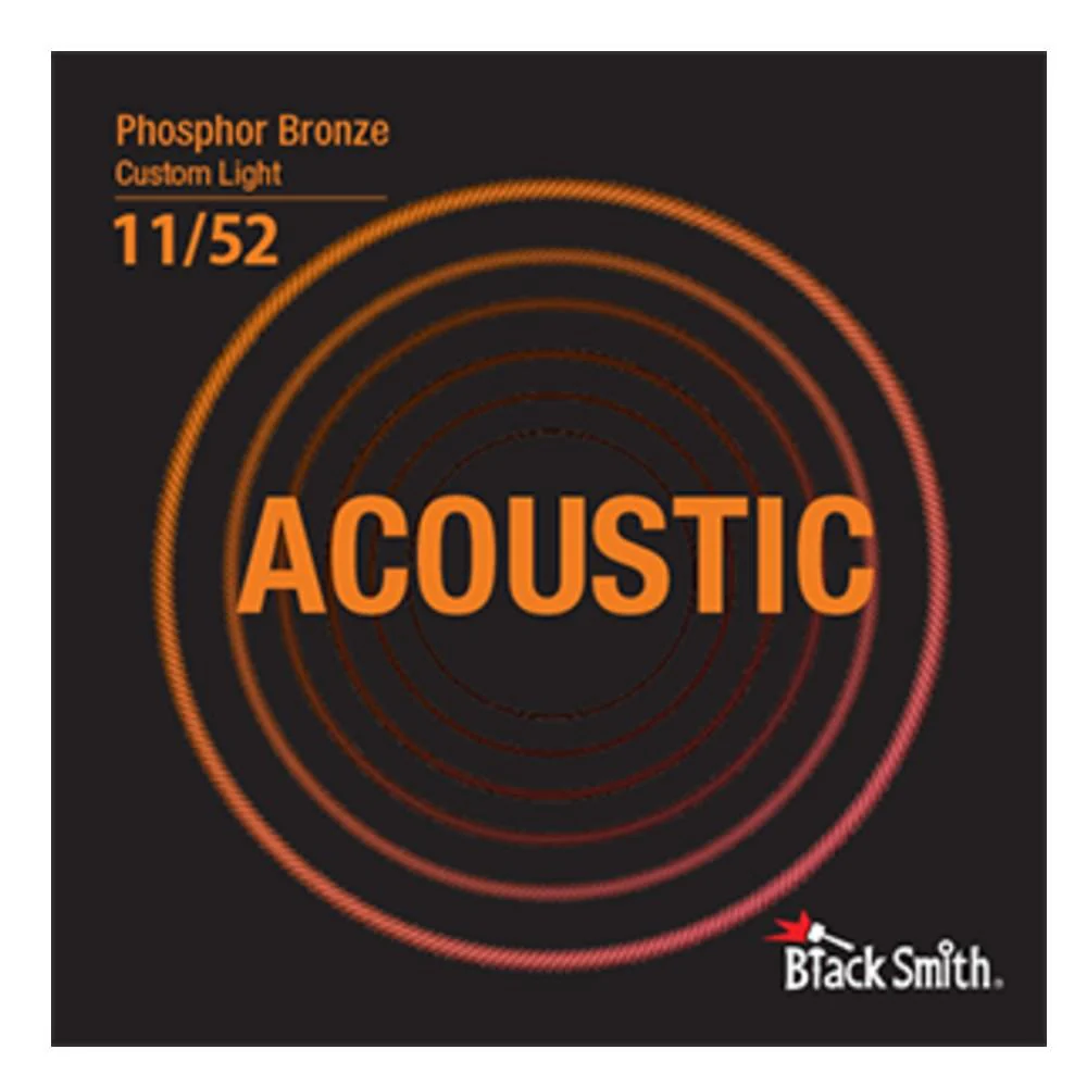 Black Smith Phosphor Bronze Acoustic Guitar Strings - Extra Thin Light - .009-.042 - Image 3