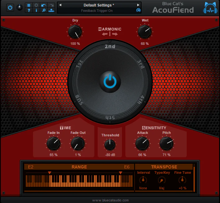 Blue Cat AcouFiend Acoustic Simulator – Professional Audio Software & Plugin