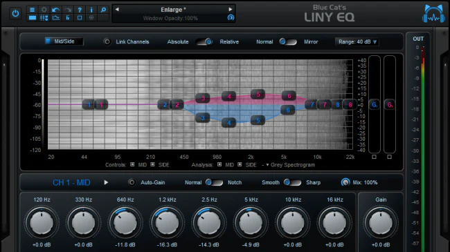 Blue Cat LinyEQ Equalizer – Professional Audio Software & Plugin - Image 5