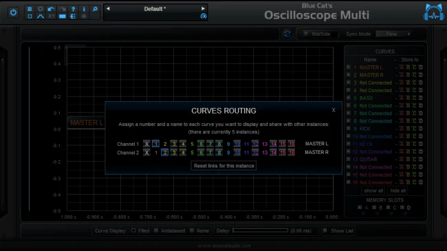 Blue Cat OsciloscopeMulti Oscilloscope – Professional Audio Software & Plugin - Image 4