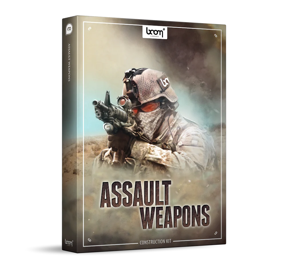 BOOM Assault Weapons Realistic Gun Sound Effects – Professional Audio Software & Plugin