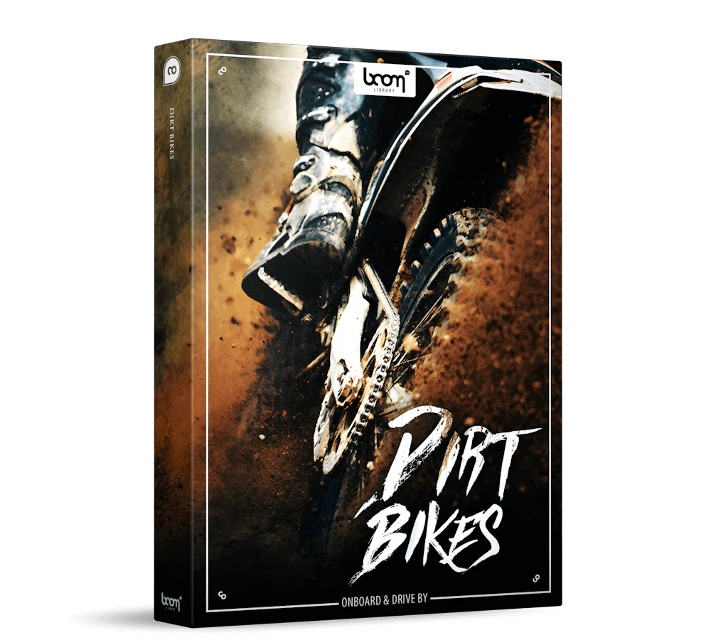 Boom Dirt Bikes Sound Effects Library – Professional Audio Software & Plugin