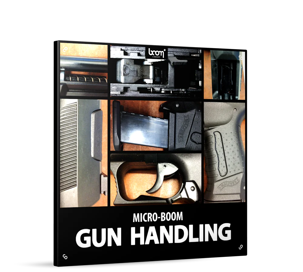 Boom Gun Handling Sound Effects Library – Professional Audio Software & Plugin - Image 2